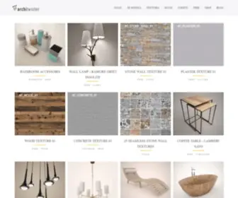 Architwister.com(3d High quality resources for 3d and Multimedia Artists) Screenshot