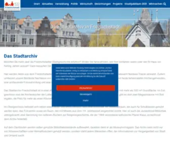 Archiv-Friedrichstadt.de(Rathaus Friedrichstadt) Screenshot