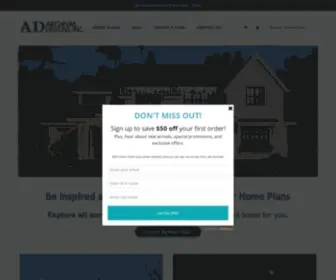 Archivaldesigns.com(Home Designer & Planner Archival Designs) Screenshot