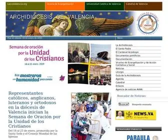 Archivalencia.org(Archidiocesis de Valencia) Screenshot