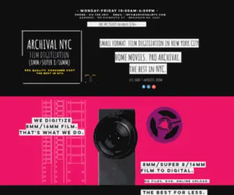 Archivalnyc.co(Digitize NYC Archival) Screenshot