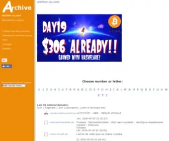 Archive-EU.com(Archive EU) Screenshot