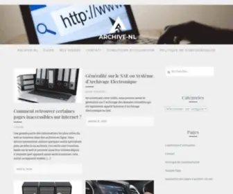 Archive-NL.com(Le monde des archives) Screenshot