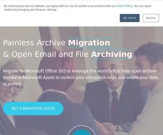 Archive360.com(Archive 360) Screenshot