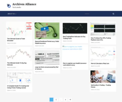 Archives-Alliance.com(Dit domein kan te koop zijn) Screenshot