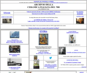 Archivioceramica.com(Index) Screenshot