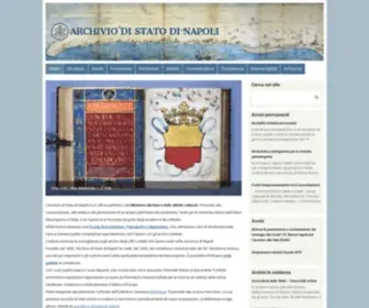 Archiviodistatonapoli.it(Archivio di Stato di Napoli) Screenshot