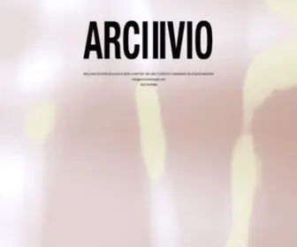 Archiviowebsite.com(Archiviowebsite) Screenshot