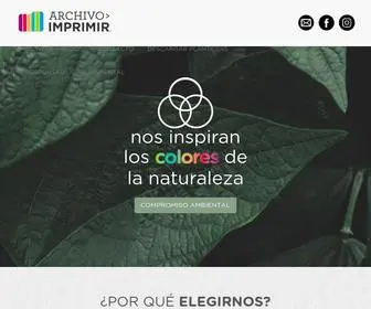 Archivoimprimir.com.ar(Imprenta Digital Archivo Imprimir) Screenshot