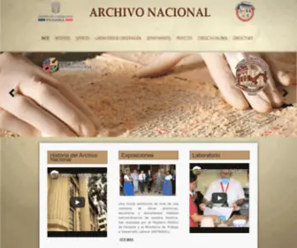 Archivonacional.gob.pa(Archivo de Panamá) Screenshot
