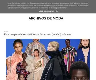 Archivosdemoda.es(ARCHIVOS DE MODA) Screenshot