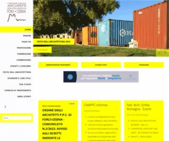 Archiworld-FC.it(Ordine degli Architetti di Forlì) Screenshot