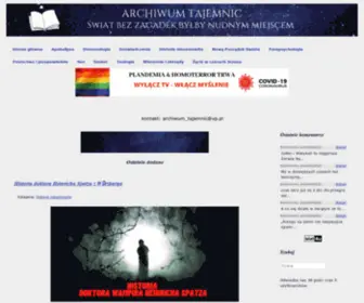 Archiwum-Tajemnic.pl(Archiwum tajemnic) Screenshot