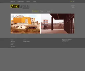 Archmedium.com(Providing Innovative Designs) Screenshot