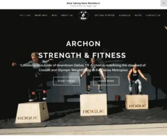 Archoncrossfit.com(Crossfit Archon) Screenshot