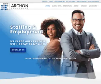 Archonresources.com(Staffing & Employment Agency) Screenshot