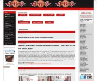 Archoops.com(ARC or American Roundball Corporation) Screenshot