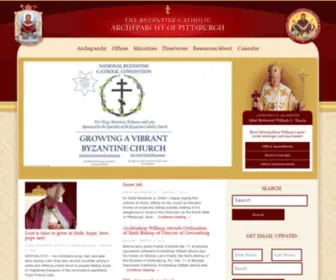 Archpitt.org(Byzantine Catholic Archeparchy of PittsburghArcheparchy of Pittsburgh) Screenshot