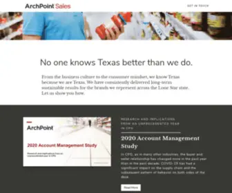 Archpointsales.com(ArchPoint Sales) Screenshot