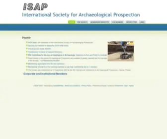 Archprospection.org(International Society for Archaeological Prospection) Screenshot