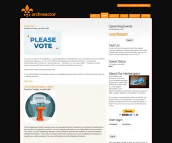 Archreactor.org(Arch Reactor) Screenshot