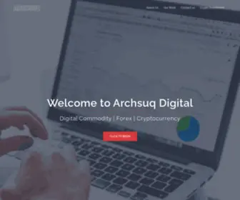 Archsuq.com(Digital currencies investment) Screenshot