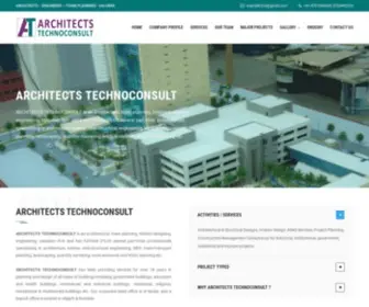 Archtechnoconsult.com(ARCHITECTS TECHNOCONSULT IN NOIDA) Screenshot