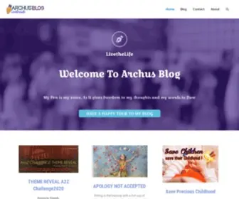 Archusblog.com(Archus Blog) Screenshot