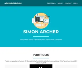 Archybold.com(Simon Archer) Screenshot