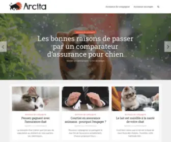 Arcita.com(Les animaux sauvages et animaux de compagnie) Screenshot