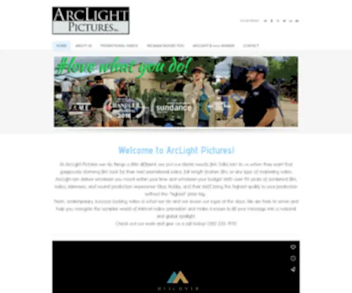 Arclightpictures.com(ArcLight Pictures) Screenshot