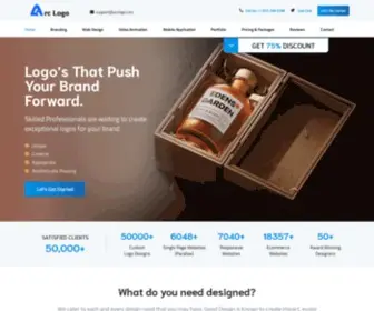 Arclogo.com(Creative Logo Designing Services) Screenshot