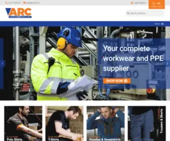 ARCLTD.uk(ARC Ltd) Screenshot