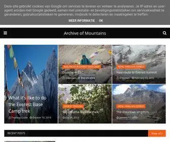 ARCMT.com(Arc Mountain Nepal) Screenshot