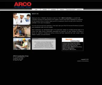 Arcocg.com(ARCO Construction Group) Screenshot