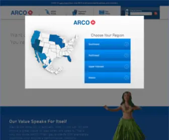Arcochemical.com(Gas For Less) Screenshot