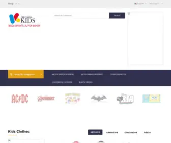 Arcoiriskids.es(ArcoirisKids es una tienda online orientada a profesionales y especialistas en ropa para bebes 0) Screenshot