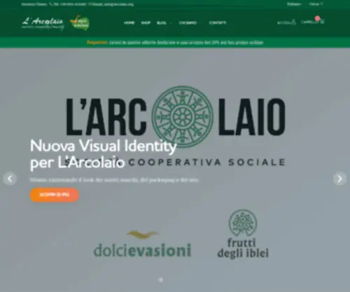 Arcolaio.org(L'Arcolaio Cooperativa Sociale) Screenshot