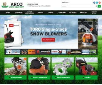 Arcolawn.com Screenshot