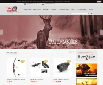 Arcomancha.com(Tienda tiro con arco) Screenshot