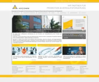 Arcomm.de(ARCOMM GmbH) Screenshot