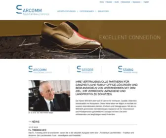 Arcomm.li(Arcomm Trust & Family Office) Screenshot