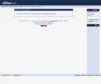 Arcor-User-Forum.de(Arcor User Forum) Screenshot