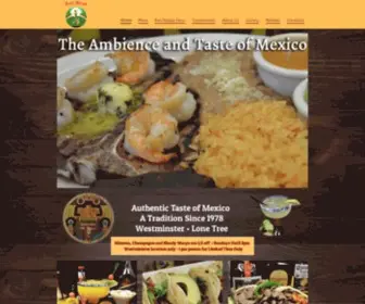 Arcosrestaurant.com(Los Arcos Mexican Restaurant) Screenshot