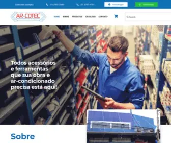 Arcotec.com.br(Ar-cotec | Cantos, dutos e acessórios para ar condicionado ⬇️) Screenshot