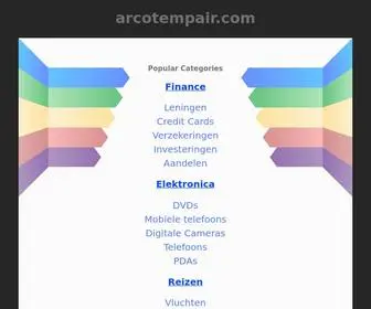 Arcotempair.com(arcotempair) Screenshot