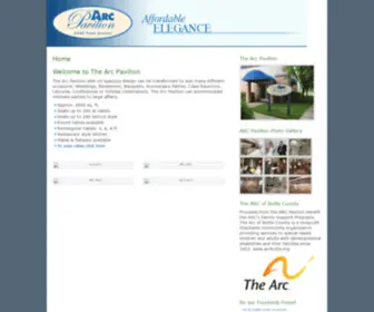 ArcPavilion.org(The Arc Pavilion) Screenshot