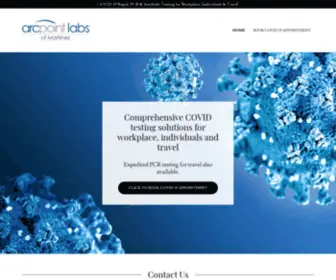 ArcPointmartinez.com(ARCpoint Labs of Martinez) Screenshot