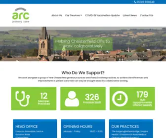 ArcPrimarycare.co.uk(Arc Primary Care) Screenshot