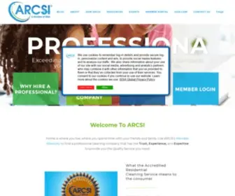 Arcsi.org(ARCSI, a division of ISSA) Screenshot